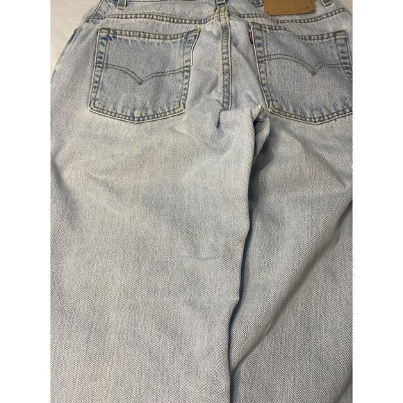 Vintage Woman’s Levi’s 550 Light Wash Denim Jeans Size 31/31 Made In USA - Picture 5 of 6